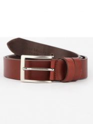 Maison héritage PARIS Skórzany pasek "Giulio" w kolorze jasnobrązowym rozmiar: 125. Brązowe paski maison héritage PARIS, bez wzorów, z materiału. Za 100.99 zł.