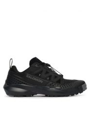 Salomon Sneakersy Terramphibian M L49144000 Czarny. Czarne buty sportowe casual Salomon, bez wzorów, z materiału, bez zapięcia. Za 549.99 zł.