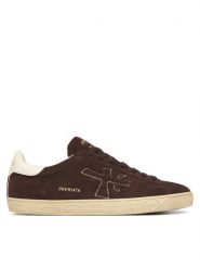 Premiata Sneakersy Steven Var 7897 Brązowy. Brązowe buty sportowe casual Premiata, bez wzorów, ze skóry, bez zapięcia. Za 1,379.00 zł.