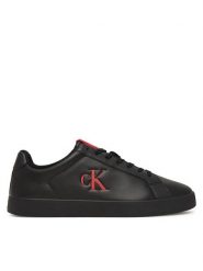 Calvin Klein Sneakersy 3 Cupsole Derby Pu Smo HM0HM02458 Czarny. Czarne buty sportowe casual CALVIN KLEIN, bez wzorów, ze skóry, bez zapięcia. Za 329.99 zł.