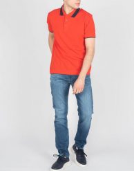 Invicta Koszulka Polo | 4452240 / U | Mężczyzna | Czerwony. Czerwone koszulki polo Invicta, l, z aplikacjami, z bawełny, bez kołnierzyka, bez ramiączek. W wyprzedaży za 149.00 zł.