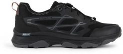 Buty trekkingowe dla mężczyzn Regatta Blaze. Czarne buty turystyczne Regatta, bez wzorów, z gumy, bez zapięcia, trekkingowe. Za 149.99 zł.