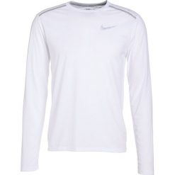 Nike Performance BREATHE RISE 365 RUNNING Koszulka sportowa white/metallic silver. Koszulki z długim rękawem marki Nike Performance. Za 189.00 zł.
