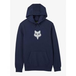 Bluza z kapturem męska Fox Fox Head Fleece Po. Niebieskie bluzy FOX, m, bez wzorów, z kapturem. Za 261.99 zł.