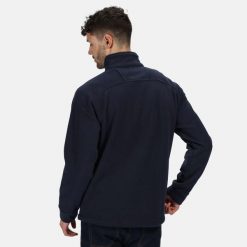 Kurtka polarowa Sigma Symmetry o dużej gramaturze (380 GSM) (Dark Navy). Niebieskie kurtki Regatta, l, bez wzorów, z materiału, bez kaptura. Za 156.99 zł.