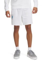 Under Armour Szorty dresowe w kolorze białym rozmiar: M. Białe krótkie spodenki sportowe Under Armour, m, bez wzorów, z dresówki. Za 94.45 zł.