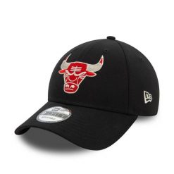 Czapka z daszkiem Chicago Bulls NBA Metallic 9Forty. Czarne czapki z daszkiem New Era, na lato, bez wzorów, z bawełny. Za 119.99 zł.