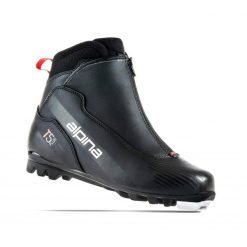 Buty do narciarstwa biegowego Alpina T5 PLUS styl klasyczny. Czarne buty do biegania Alpina, bez wzorów, bez zapięcia, narciarskie. Za 430.00 zł.