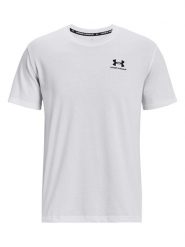Under Armour Koszulka sportowa w kolorze białym rozmiar: XXL. Białe t-shirty sportowe Under Armour, bez wzorów, z bawełny, bez ramiączek, outdoorowe. Za 131.45 zł.