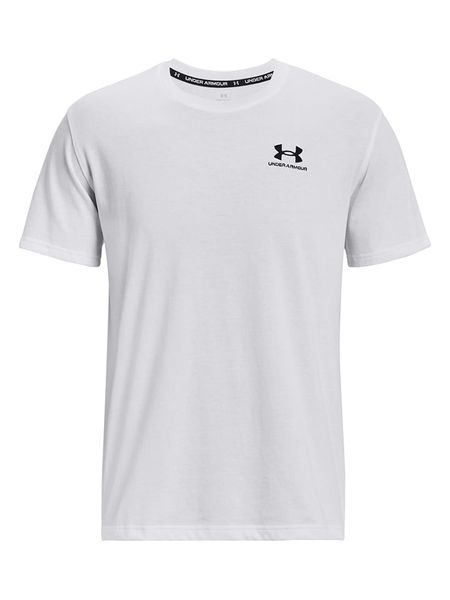 Under Armour Koszulka sportowa w kolorze białym rozmiar: XXL. Białe t-shirty sportowe Under Armour, bez wzorów, z bawełny, bez ramiączek, outdoorowe. Za 131.45 zł.