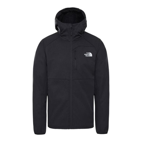Kurtka turystyczna softshell męska The North Face M Quest Hooded. Czarne kurtki The North Face, m, bez wzorów, z softshellu, bez kaptura. Za 621.00 zł.