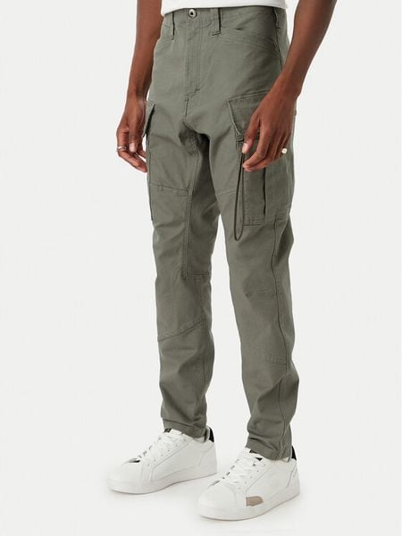G-Star Raw Spodnie materiałowe Zip Pkt D24307-E172 Szary Skinny Fit. Szare spodnie materiałowe G-Star Raw, m, bez wzorów, z bawełny, retro. Za 358.99 zł.