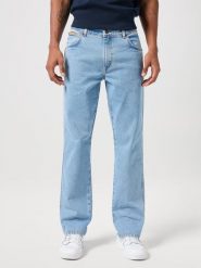 Wrangler Dżinsy - Regular fit - w kolorze błękitnym rozmiar: W31/L34. Niebieskie jeansy Wrangler, l. Za 184.02 zł.