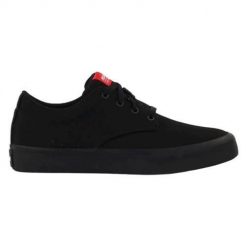 Buty do chodzenia męskie Skechers SC. Czarne buty sportowe casual Skechers, bez wzorów, z materiału, bez zapięcia. Za 333.00 zł.
