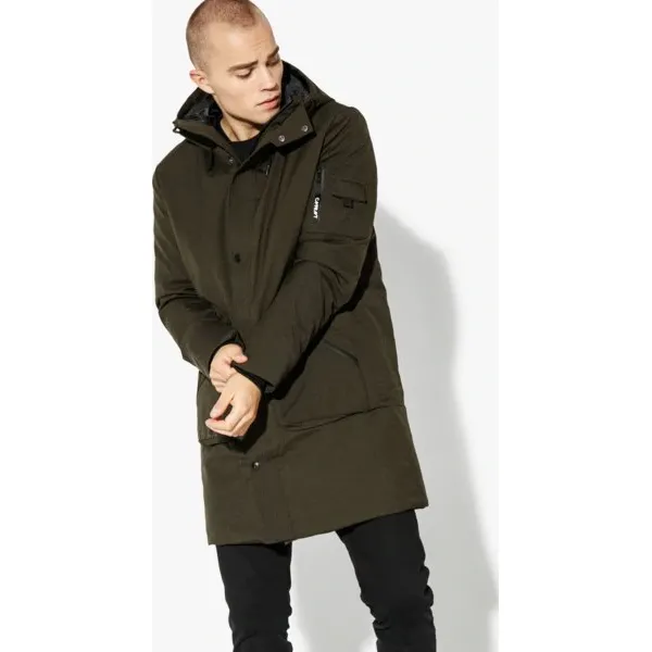 Confront Kurtka Talc , khaki, rozmiar XL. Brązowe kurtki Confront, na zimę, m, bez wzorów, z polaru, bez kaptura. W wyprzedaży za 199.99 zł.