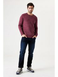 Garcia Sweter w kolorze fioletowym rozmiar: 3XL. Różowe swetry nierozpinane Garcia, xl, bez wzorów, z bawełny, bez kołnierzyka, bez ramiączek. Za 126.45 zł.