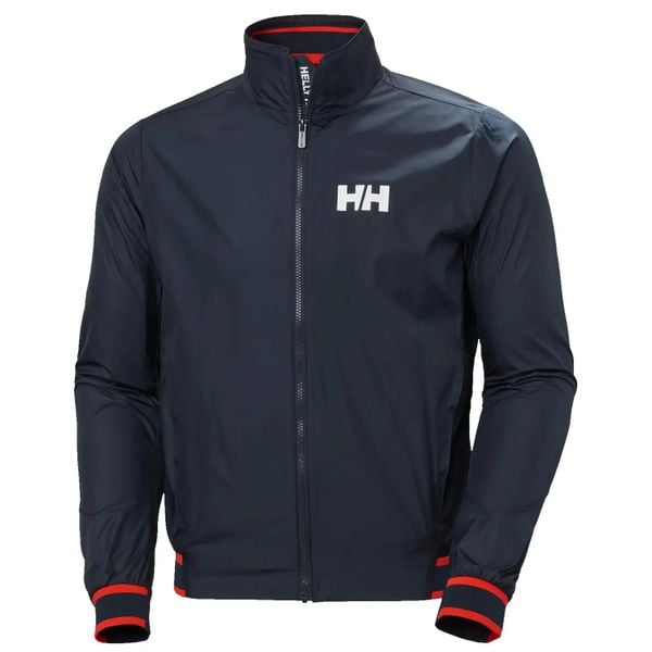 Kurtka wodoodporna Helly Hansen Salt. Niebieskie kurtki Helly Hansen, m, bez wzorów, z syntetyku, bez kaptura. W wyprzedaży za 470.50 zł.