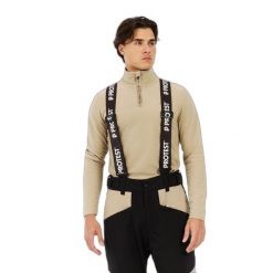 Kombinezon narciarski Protest Reider. Czarne spodnie narciarskie i snowboardowe Protest, m, bez wzorów, narciarskie. Za 809.50 zł.