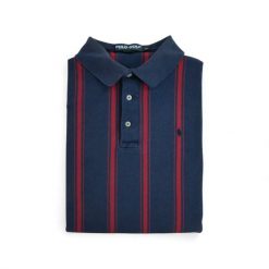 Second life - Męski polo z krótkim rękawem - Stan bardzo dobry. Niebieskie koszulki polo RALPH LAUREN, m, bez wzorów, bez kołnierzyka, bez ramiączek, na golfa. Za 114.17 zł.