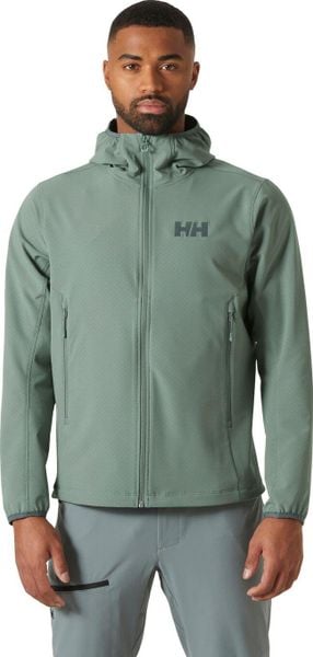 Kurtka wodoodporna Helly Hansen Cascade Shield. Szare kurtki Helly Hansen, na lato, m, bez wzorów, z elastanu, bez kaptura. Za 723.10 zł.