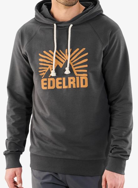 Bluza z kapturem męska Edelrid Tecu Hoody. Szare bluzy z kapturem EDELRID, na lato, m, bez wzorów, z bawełny, z kapturem. Za 262.89 zł.