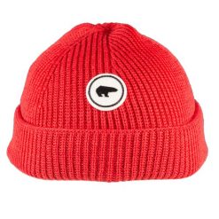 Czapka dla dorosłych Raik MU. Czerwone czapki zimowe Eisbar, bez wzorów, z poliesteru. Za 269.99 zł.