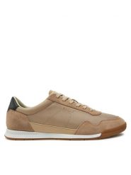 BOSS Sneakersy Titanium 50536524 Beżowy. Brązowe buty sportowe casual Boss, bez wzorów, ze skóry, bez zapięcia. Za 489.99 zł.