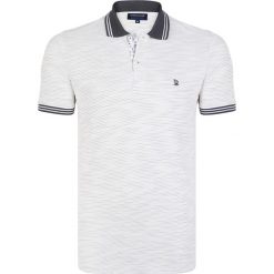 Koszulka polo w kolorze białym. Białe koszulki polo Giorgio Di Mare, m, bez wzorów, z bawełny, bez kołnierzyka, bez ramiączek. W wyprzedaży za 87.95 zł.