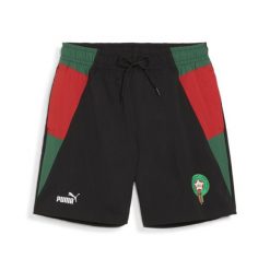Szorty meczowe Maroc 2023. Czarne szorty Puma, xs, bez wzorów, sportowe. Za 218.30 zł.