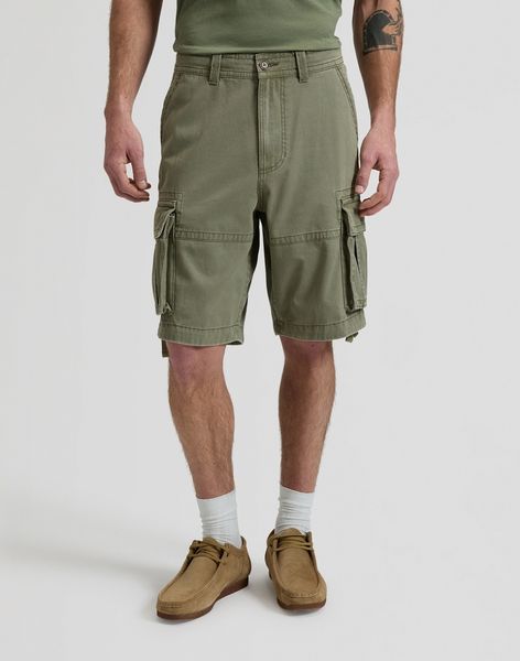 MESKIE SZORTY LEE SIERRA SHORT MERCANTILE GREEN 112378682. Zielone szorty Lee, bez wzorów, z materiału. Za 149.99 zł.