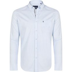 Koszula w kolorze błękitnym. Niebieskie koszule Giorgio Di Mare, m, bez wzorów, z bawełny, bez kołnierzyka, bez ramiączek. W wyprzedaży za 128.95 zł.