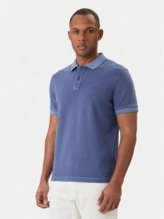JOOP! Jeans Polo Ambrosian 30045619 Niebieski Modern Fit. Niebieskie koszulki polo JOOP! Jeans, m, bez wzorów, z bawełny, bez kołnierzyka, bez ramiączek. Za 208.99 zł.