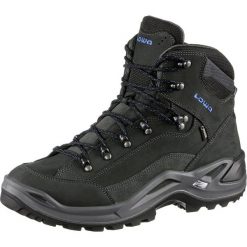 Skórzane buty turystyczne w kolorze szarym. Buty trekkingowe marki Lowa, Hanwag, Merrell & Co. W wyprzedaży za 408.95 zł.