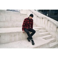 Koszula w kratę z długim rękawem Brandit. Czarne koszule Brandit, s, bez wzorów, bez kołnierzyka, bez ramiączek. Za 257.00 zł.