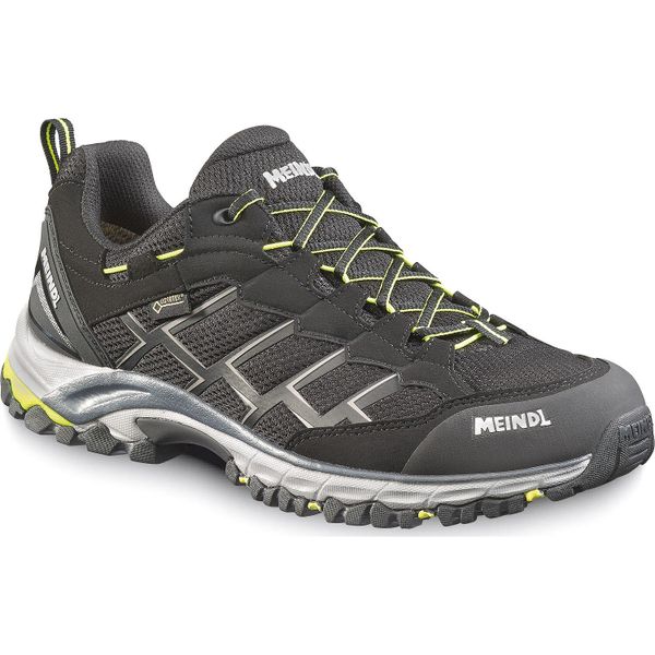Buty turystyczne męskie Meindl Caribe z membraną Gore-Tex. Czarne buty turystyczne MEINDL, bez wzorów, z gore-texu, bez zapięcia, wspinaczkowe, gore-tex. Za 849.90 zł.