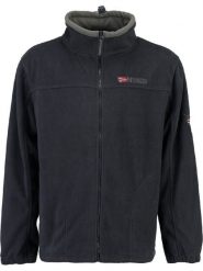 Geographical Norway Kurtka polarowa "Tamazonie" w kolorze granatowym rozmiar: M. Niebieskie kurtki Geographical Norway, m, bez wzorów, z polaru, bez kaptura. Za 109.78 zł.