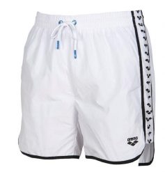 Szorty męskie spodenki kąpielowe sportowe na basen Arena Stripe Boxer. Białe krótkie spodenki sportowe Arena, m, z aplikacjami, z materiału. Za 101.98 zł.
