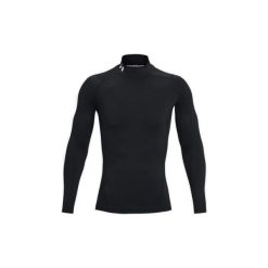 Koszulka treningowa męska Under Armour Heatgear Mock. Białe bielizna termoaktywna Under Armour, m, bez wzorów, bez ramiączek, do biegania. Za 189.00 zł.