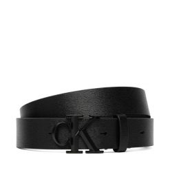 Pasek Calvin Klein. Czarne paski CALVIN KLEIN, bez wzorów. Za 249.99 zł.