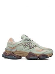 New Balance Sneakersy U9060GCA Zielony. Zielone buty sportowe casual New Balance, bez wzorów, ze skóry, bez zapięcia. Za 719.99 zł.