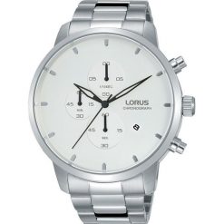 Zegarek Lorus Męski RM361EX9 Chronograf WR 50M Srebrny. Zegarki marki Lorus. Za 293.00 zł.