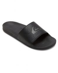 Sandały dla Mężczyzn RIVI. Czarne sandały Quiksilver, z gumy, bez zapięcia. Za 189.99 zł.