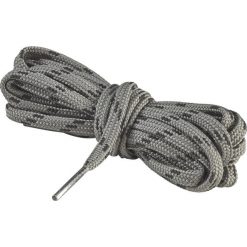 Sznurowadła turystyczne płaskie Forclaz. Niebieskie buty trekkingowe QUECHUA, bez wzorów, z materiału, bez zapięcia. Za 15.99 zł.