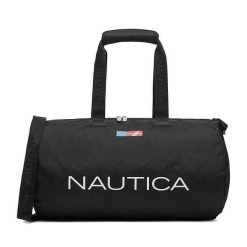 Torba sportowa Nautica. Czarne torby sportowe Nautica, bez wzorów, małe. Za 89.99 zł.