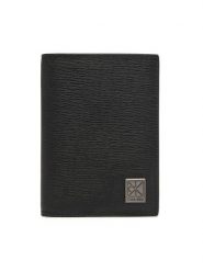 Calvin Klein Portfel Emblem Hw N/S Billfold W/ Coin LV04D1281G Czarny. Czarne portfele CALVIN KLEIN, bez wzorów, ze skóry. Za 329.99 zł.