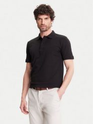 Pierre Cardin Polo C5 21354.2110 Czarny Regular Fit. Czarne koszulki polo Pierre Cardin, l, bez wzorów, z bawełny, bez kołnierzyka, bez ramiączek. Za 259.99 zł.