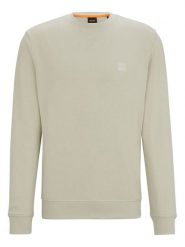 Hugo Boss Bluza w kolorze beżowym rozmiar: L. Brązowe bluzy HUGO BOSS, l, bez wzorów, z bawełny, bez kaptura. Za 287.95 zł.
