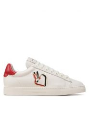 Emporio Armani Sneakersy X4X565 XN752 K617 Biały. Białe buty sportowe casual Emporio Armani, bez wzorów, ze skóry, bez zapięcia. Za 1,249.00 zł.