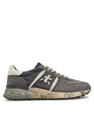 Premiata Sneakersy Lander 6906 Szary. Szare buty sportowe casual Premiata, bez wzorów, z materiału, bez zapięcia. Za 1,249.00 zł.