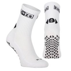 Skarpety antypoślizgowe unisex KEEZA PRO. Czerwone skarpety KEEZA, bez wzorów. Za 36.99 zł.
